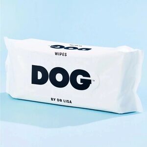 Dr. Lisa DOG Wipes - 80 Count NIB Sealed 🐶🧼 Pet Grooming Cleaning Wipes